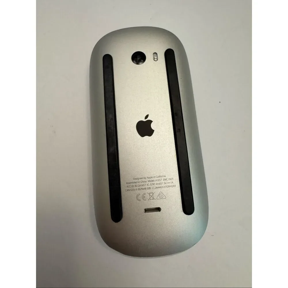 Apple Magic Mouse 2 A1657 Wireless Low Profile Rechargeable TESTED & WORKS